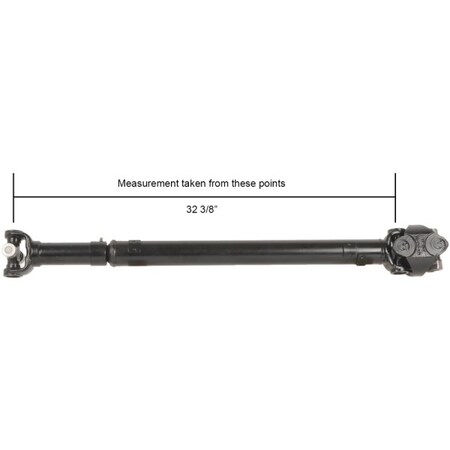 A1 Cardone Remanufactured  Prop Shaft, 65-9773 65-9773
